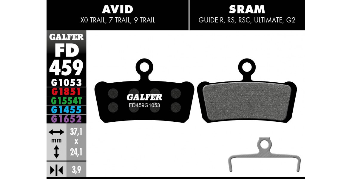 SRAM Guide, Avid X0 - Standard Compound