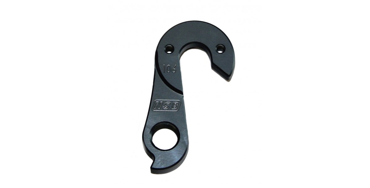 PATTE DE DÉRAILLEUR ARRIÈRE POUR SALSA SANTANA LYNSKEY - ALUMINIUM NOIR NEUF